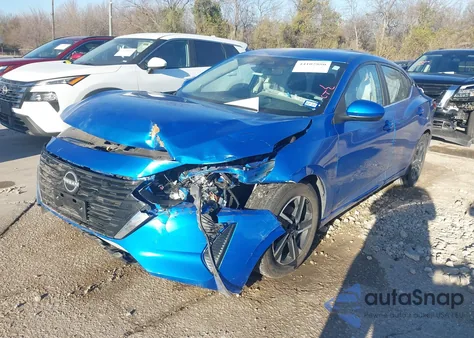 2025 Nissan Sentra Sv from USA, damaged, VIN 3N1AB8CV4SY309096